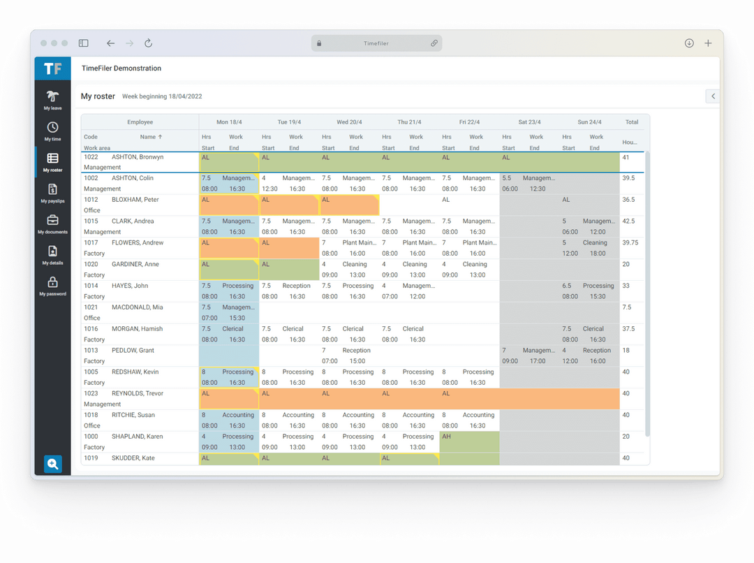 Make tracking time enjoyable